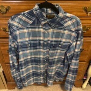 Lucky Brand L/S Snap Western Shirt  Size M